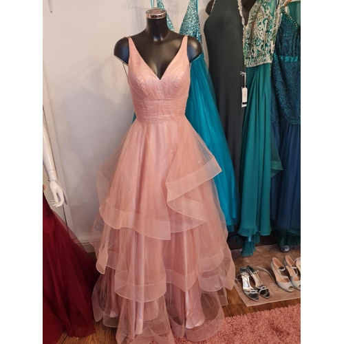 open lace back dress Jovani 43856 Size 6 Red/Nude Long Lace Fitted Prom Dress Scoop Neck Corset Evening Gown Pageant Formal
