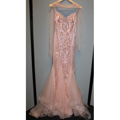 evita london prom dresses Evita London lilac ruffle prom dress  Deja Elite Boutique