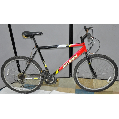 1 - 4 BIKES - 3 RALEIGH AND 1 APOLLO