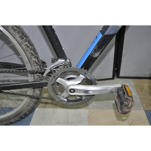 4 - CUBE CURVE 24 SPEED MOUNTAIN BIKE WITH FRONT SUSPENSION AND DISC BRAKE TO FRONT. 20