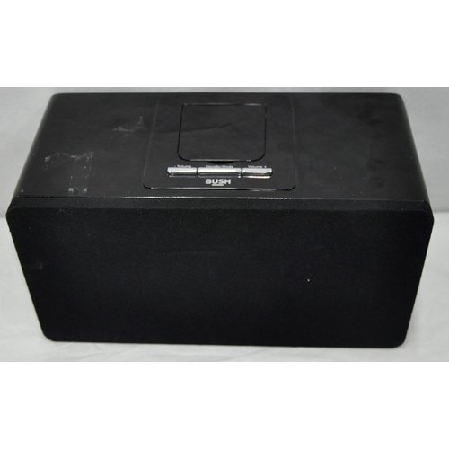 15 - 2 PORTABLE DVD PLAYERS - ACOUSTIC SOLUTIONS AND VENTURER, BUSH 25W SPEAKER DOCK (NO ELECTRIC CABLE)