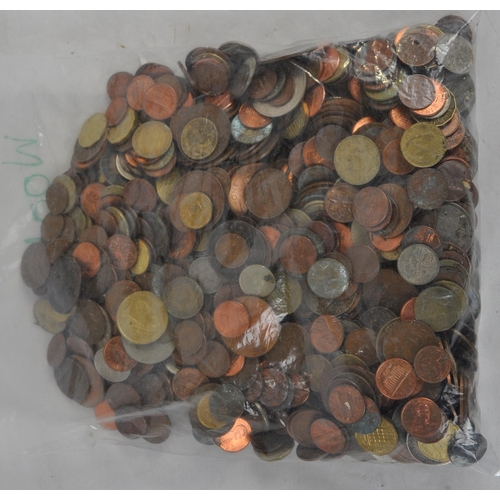16 - BAG OF COINS