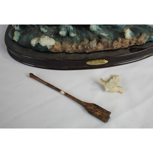 17 - 7 NATIVE AMERICAN FIGURES - 3 DAMAGED