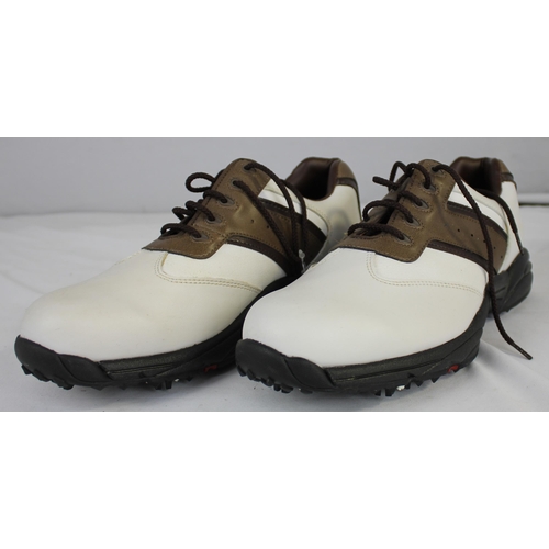 35 - PAIR FOOTJAY 'GREENJAYS' GOLF SHOES (SIZE 9/43)