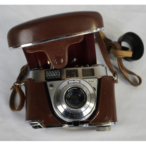 39 - CRATE OF OLD CAMERAS