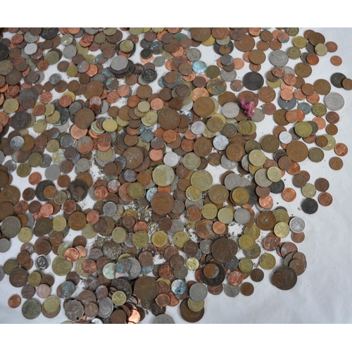 45 - TUB OF COINS