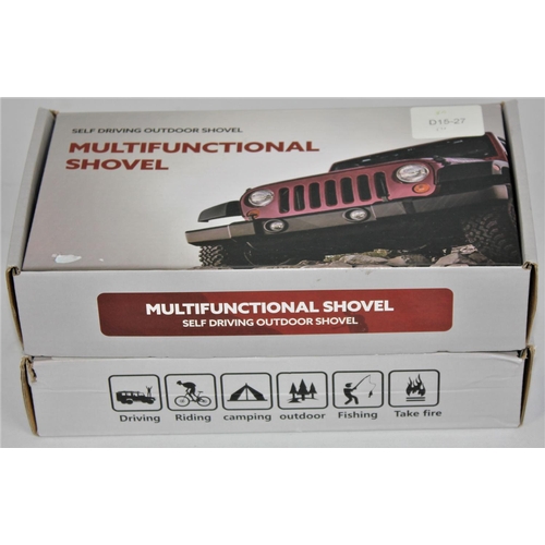 14 - 2 SELF-DRIVING MULTIFUNCTIONAL OUTDOOR SHOVELS - OPTION OF LOT 15