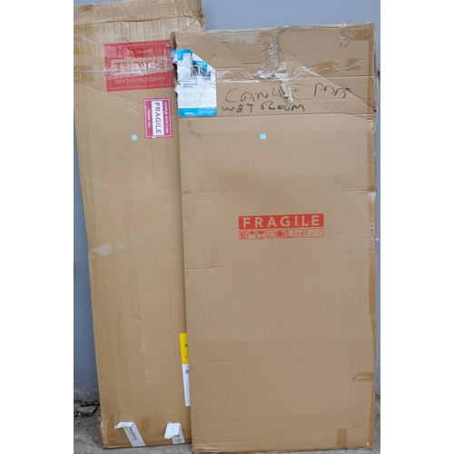 46 - AQUALUX SHOWER SURROUNDS SIDE PANEL 800m