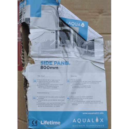 46 - AQUALUX SHOWER SURROUNDS SIDE PANEL 800m