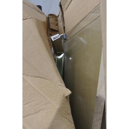 46 - AQUALUX SHOWER SURROUNDS SIDE PANEL 800m