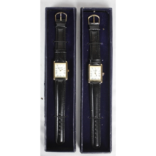 68 - WELLINGTON MINIATURE CLOCK & 10 WATCHES - 5 IN PRESENTATION BOXES: PHILIP MERCIER, ACCURIST, SEK... 