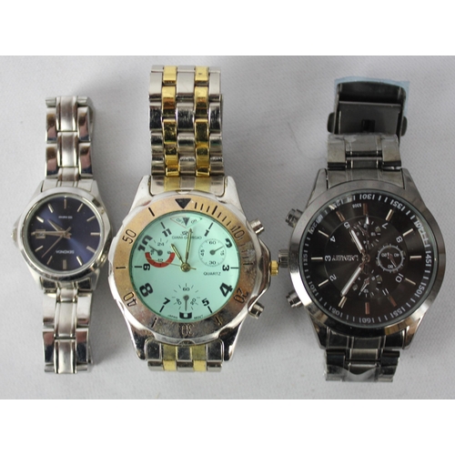 76 - 10 GENTS WATCHES: CONSTANT, QUEMEX, PULSAR, SEKONDA, PULLMAN, LAGMEEY 5308, LORUS, INGERSOLL, GIANI-... 