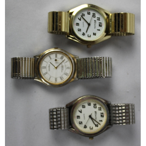 78 - 15 GENTS WATCHES: TIMEX, 2 SEKONDA, 2 LORUS, 2 RAVEL, 2 ROTARY, SUMMIT, 2 GENEVA, CLASSIQUE, CURREN ... 