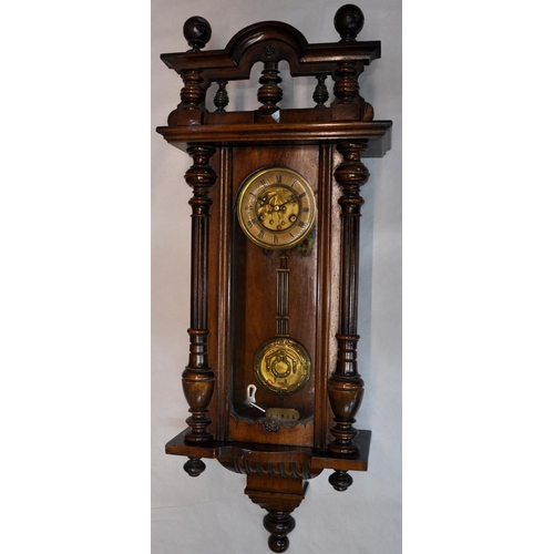 80 - PENDULUM WALL CLOCK