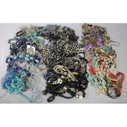 85 - 3 BAGS COSTUME JEWELLERY