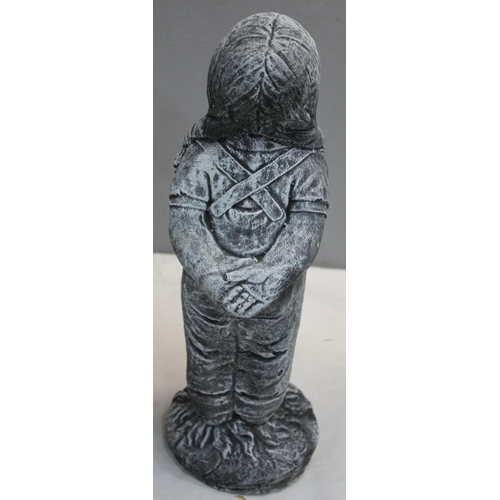86 - 2 GARDEN ORNAMENTS - BOY AND GIRL