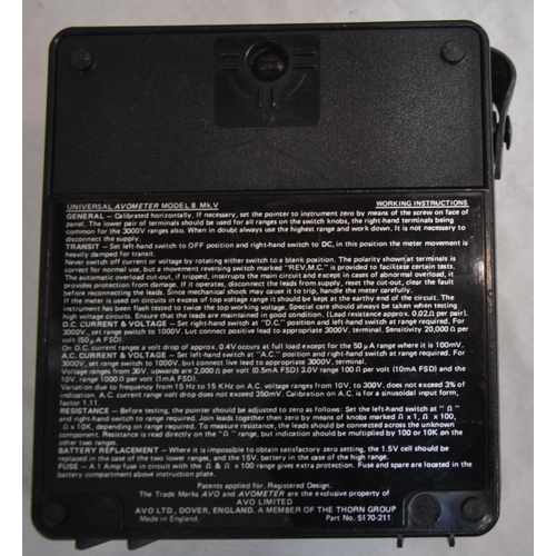 89 - AVOMETER 8 MULTIMETER