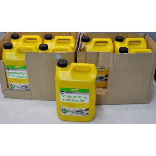 101 - 8 x EVERBUILD 203 PREMIUM ACCELERATOR AND FROSTPROOFER 5L