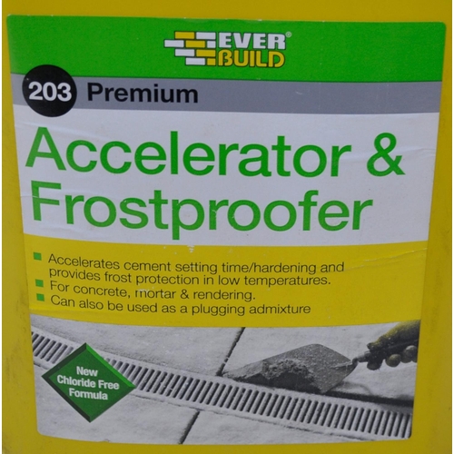101 - 8 x EVERBUILD 203 PREMIUM ACCELERATOR AND FROSTPROOFER 5L
