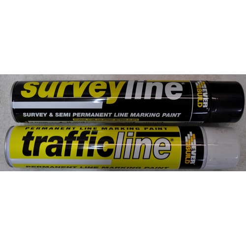103 - 13 x 700ml EVERBUILD SURVEYLINE MARKING PAINT