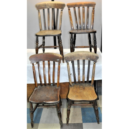106 - SET OF 4 KITCHEN CHAIRS