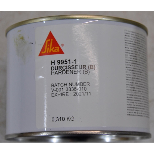 122 - PROMAT PRIMER 3L, 9 x FOSROC P20 PRIMER 500ml EXPIRY DATE 28 JAN 21, 5 SIKA PRIMER 210 1000ml BB END... 