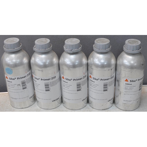 122 - PROMAT PRIMER 3L, 9 x FOSROC P20 PRIMER 500ml EXPIRY DATE 28 JAN 21, 5 SIKA PRIMER 210 1000ml BB END... 