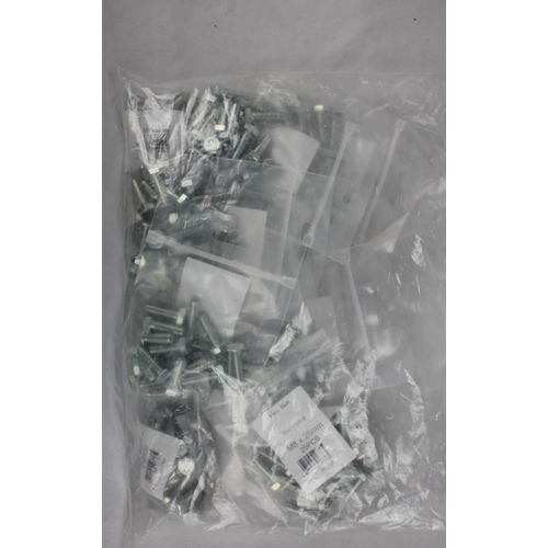 124 - 1 PACK (10 BAGS OF 25 PER PACK) OF PLAIN BRASS PLATED GLASS PLATES (32mm), 1 PACK (10 BAGS OF 10 PER... 