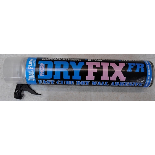 145 - 10 x PINK GRIP DRY FIX DRY WALL ADHESIVE 750ml, 3 x EVERBUILD FIRE FOAM 750ml, 3 x EXPANDING FOAM 75... 