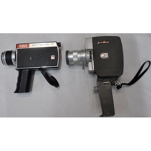 156 - VARIOUS CAMERAS AND MOVIE PROJECTORS