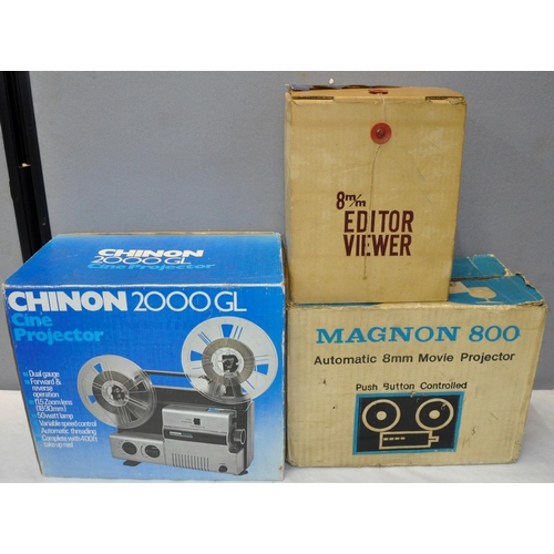 156 - VARIOUS CAMERAS AND MOVIE PROJECTORS