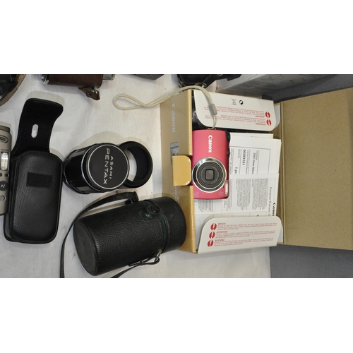 170 - VARIOUS CAMERAS