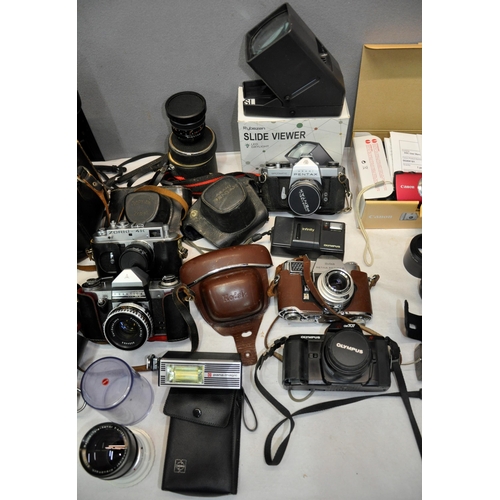 170 - VARIOUS CAMERAS