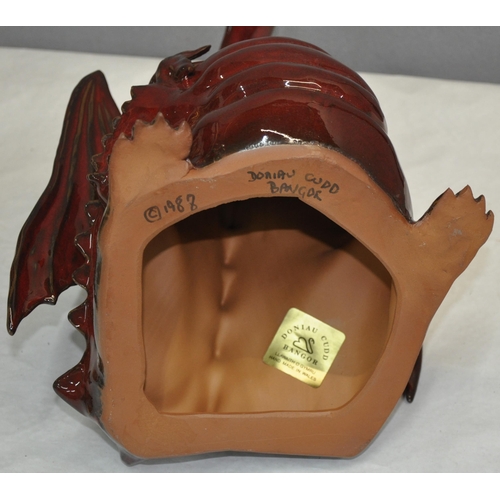 215 - DONIAU CUDD POTTERY DRAGON
