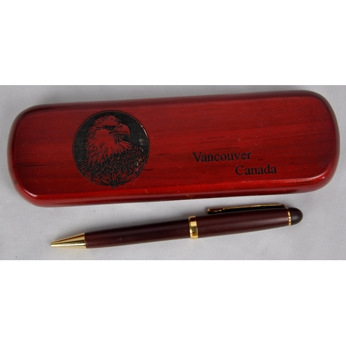 225 - SMITHS CHESS CLOCK , SET OF CHESS PIECES & BALLPOINT PEN