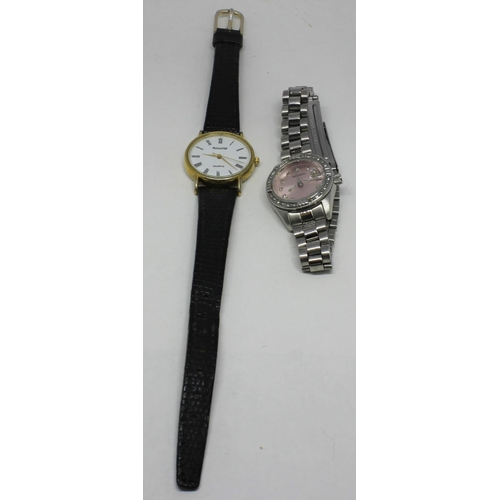 345 - LADIES AVON MARQUESITE WATCH, MARQUESITE BRACELET, ACCURIST WATCH AND 2 SEKONDA WATCHES
