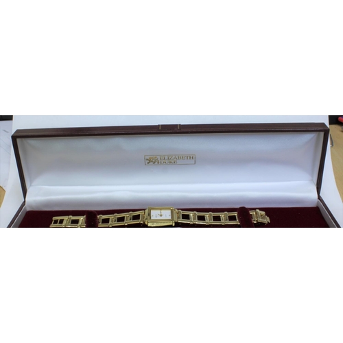 345 - LADIES AVON MARQUESITE WATCH, MARQUESITE BRACELET, ACCURIST WATCH AND 2 SEKONDA WATCHES