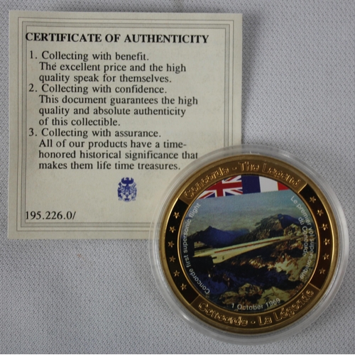 349 - 6 COMMEMORATIVE COINS:TREASURE OF ANCIENT EGYPT COOK ISLANDS 1 DOLLAR 2018, THE GREATEST BRITONS - M... 