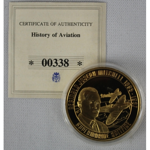 349 - 6 COMMEMORATIVE COINS:TREASURE OF ANCIENT EGYPT COOK ISLANDS 1 DOLLAR 2018, THE GREATEST BRITONS - M... 