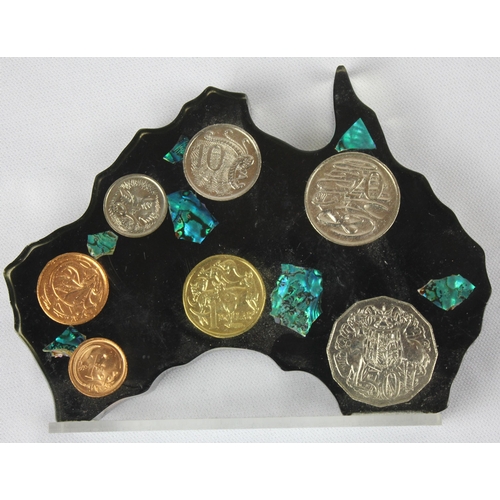 350 - 4 COMMEMORATIVE COIN SETS: PROOF COINAGE OF JERSEY 1981, THE COMPLETE SET OF ISLE OF MAN CROWN MINTE... 