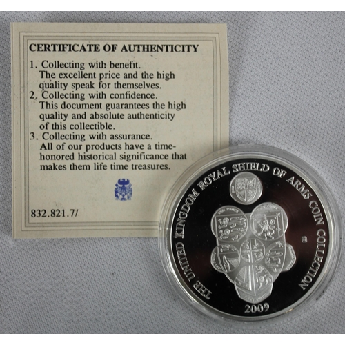 353 - 7 COMMEMORATIVE COINS: 3 of 'BRITISH BANKNOTE COIN SET' - THE &pound;1 BANKNOTE EMERGENCY WAR TIME I... 