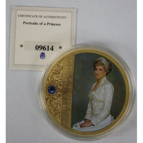 379 - 5 COMEMMORATIVE COINS: 100th ANNIVERSARY OF THE TITANIC WHITE STAR LINE, CONCORD 'LAST FLIGHT DERNIE... 