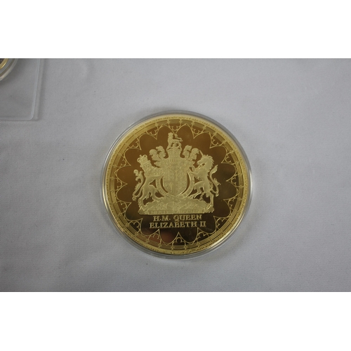 382 - 5 COMMEMORATIVE COINS: HEAD OF THE HOUSE OF WINDSOR HM QUEEN ELIZABETH II, 2 x THE DIAMOND JUBILEE O... 