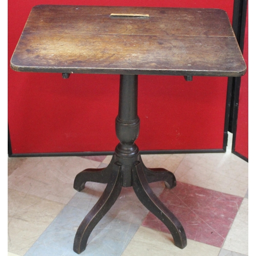 164A - 2 TRIPOD BASE TILT TOP TABLES