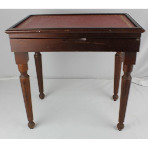 72A - CANTEEN TABLE WITH CUTLERY