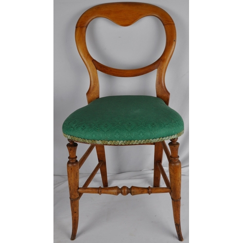 169A - 3 CHAIRS INCLUDING 2 BALLOON BACK