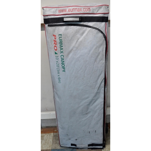 405 - EUROMAX PRO 10' x 20' (3m x 6m) CANOPY IN WHEELED CASE