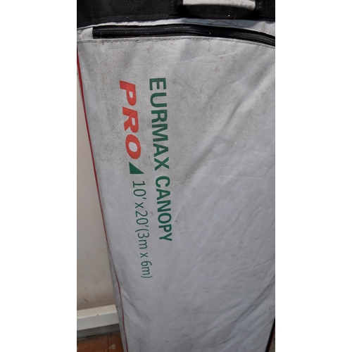 405 - EUROMAX PRO 10' x 20' (3m x 6m) CANOPY IN WHEELED CASE
