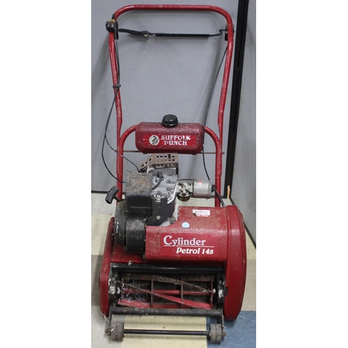 17 - SUFFOLK PUNCH CYLINDER PETROL 14S LAWNMOWER