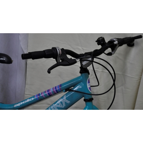 22 - 2 CHILDREN'S BIKES (NO PEDALS) - CARRERA ABYSS 7 SPEED AND APOLLO KINX 18 SPEED